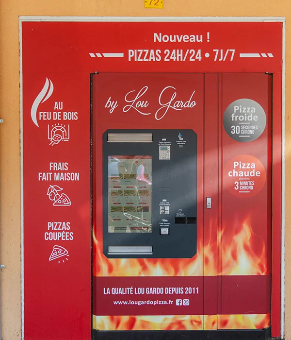 Découvrez notre box à pizza disponible 7/24 à La Garde dans le Var