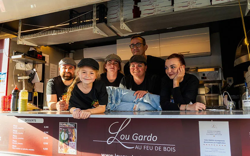 La famille Lou gardo à Hyères