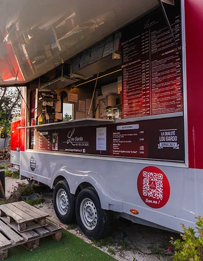 Le camion à pizza Lou Gardo à Hyères